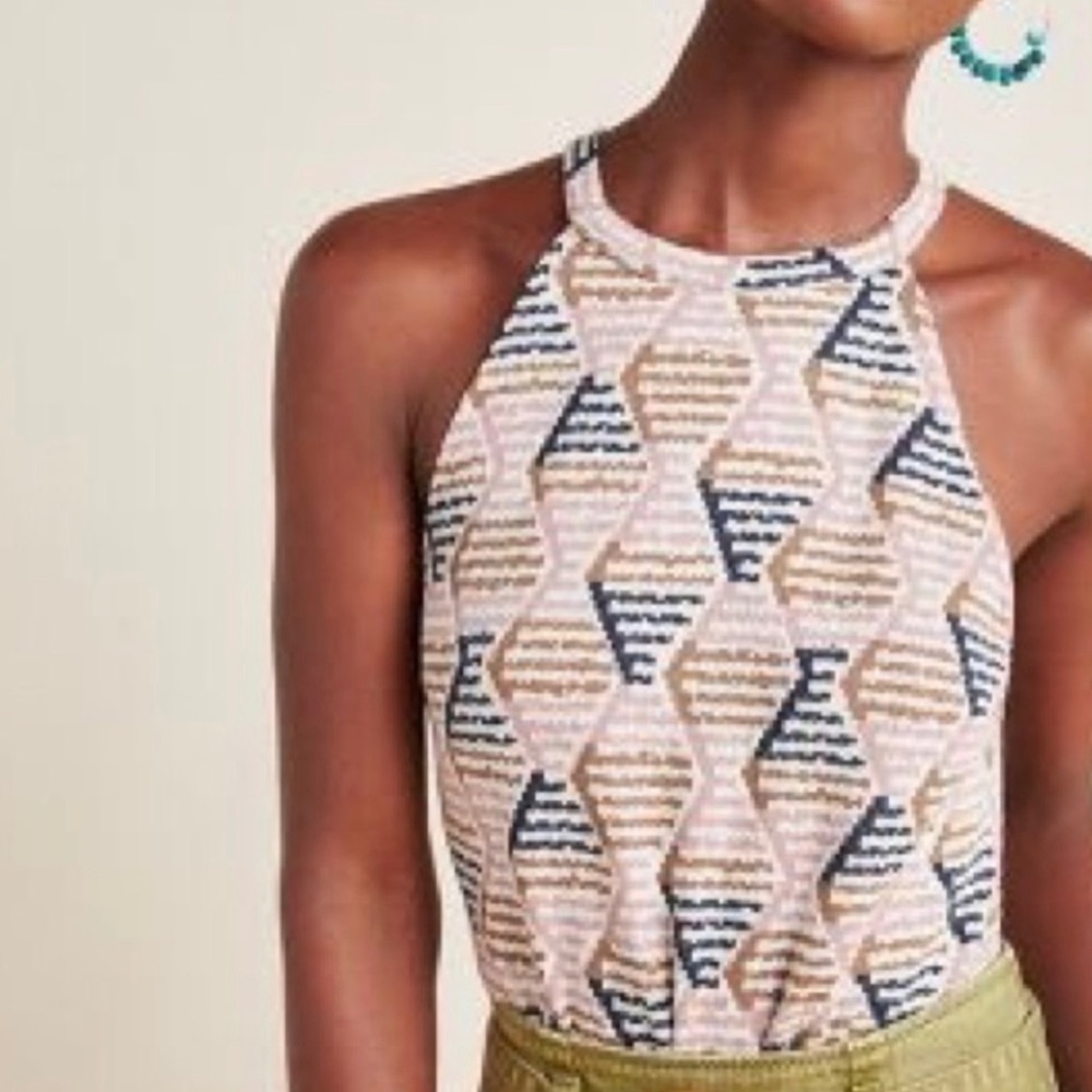 Anthropologie Lindsay Halter Tank